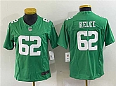 Youth Philadelphia Eagles #62 Jason Kelce Green 2023 F.U.S.E. Football Stitched Jersey,baseball caps,new era cap wholesale,wholesale hats